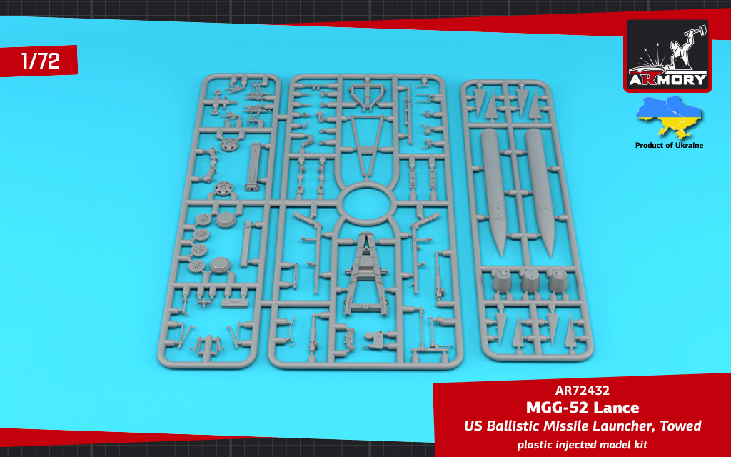 Armory Models MGM-52 Lance model rakety 1/72
