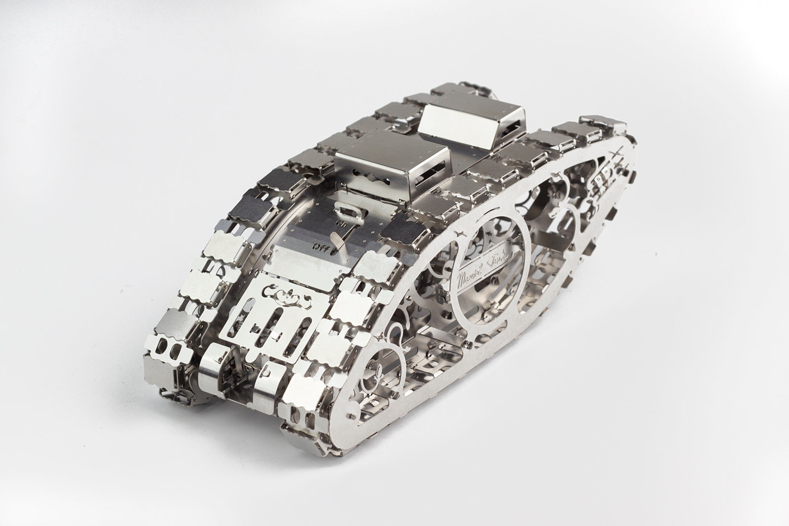 Time for Machine Marvel Tank 3 Standard kovová stavebnice pojízdná