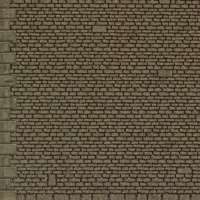 Metcalfe M0058 Semi Cut Stonework archy zdivo B1