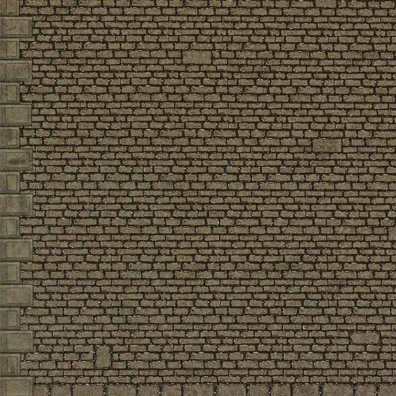 Metcalfe M0058 Semi Cut Stonework archy zdivo B1
