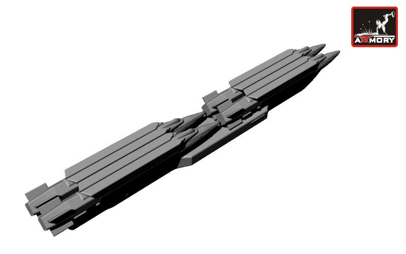 Armory Models 1/72 GBU-39 SDB pumy s BRU-61/A