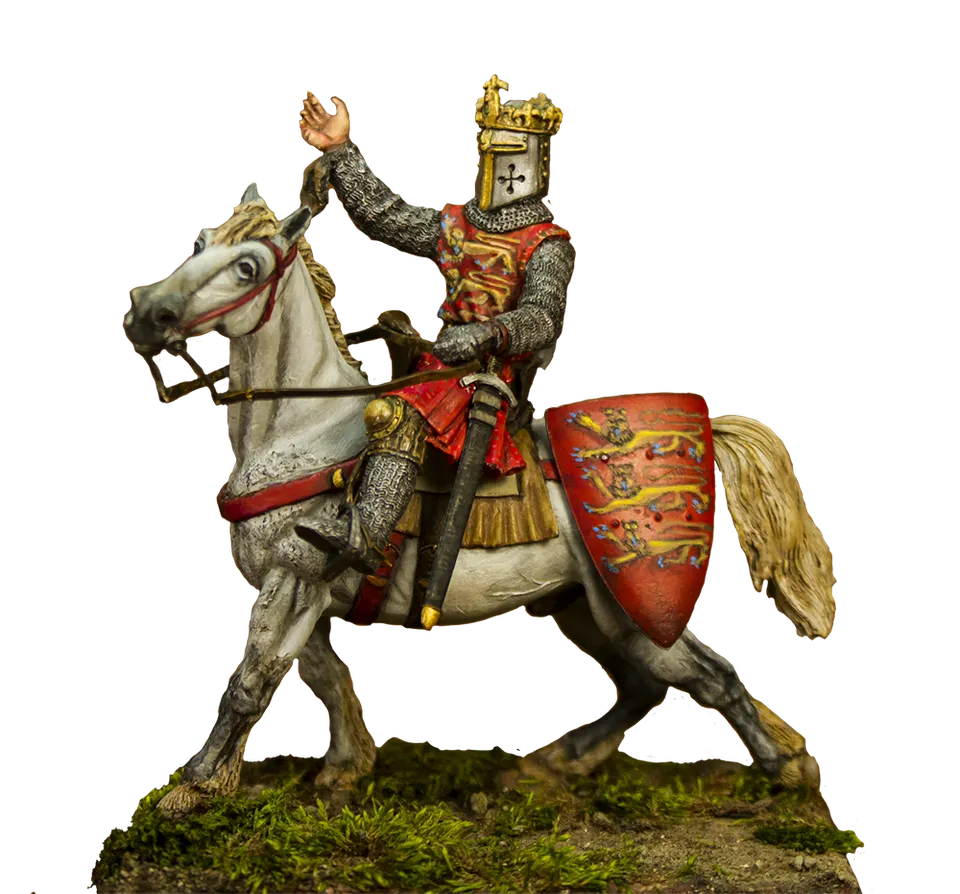 Olimp Models Edward I Plantagenet figurka 54 mm