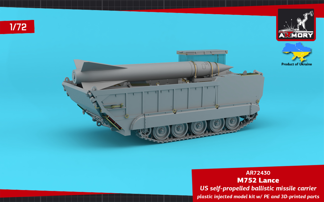 Armory Models M752 Lance 1/72 model odpalovače