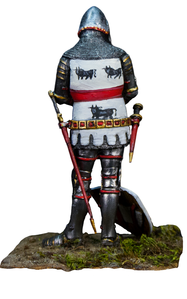 Olimp Models Sir Hugh Calveley 1370 historická figurka
