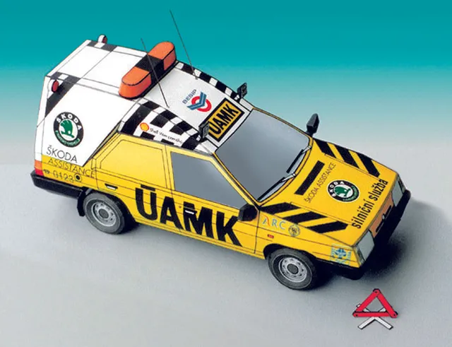 PK Graphica Škoda Forman ÚAMK papírový model
