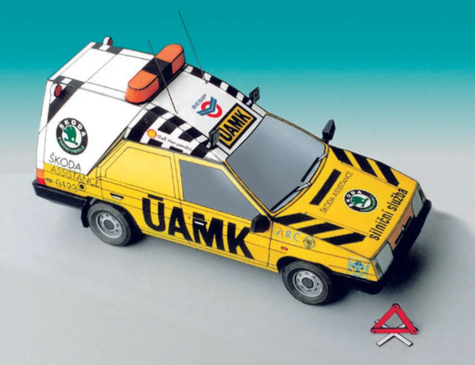 PK Graphica Škoda Forman ÚAMK papírový model