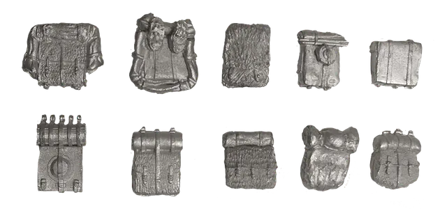Olimp Models Napoleonic Backpacks batohy 54 mm 10 ks