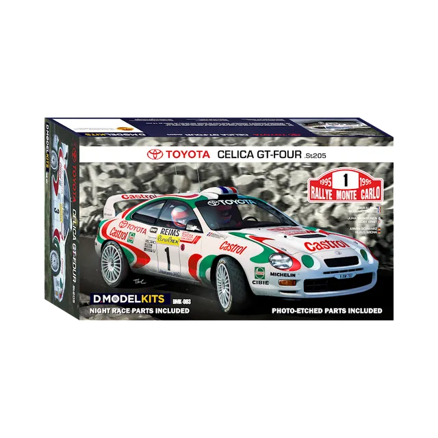 DMODELKITS Toyota Celica GT-Four ST205 stavebnice 1/24 Monte Carlo