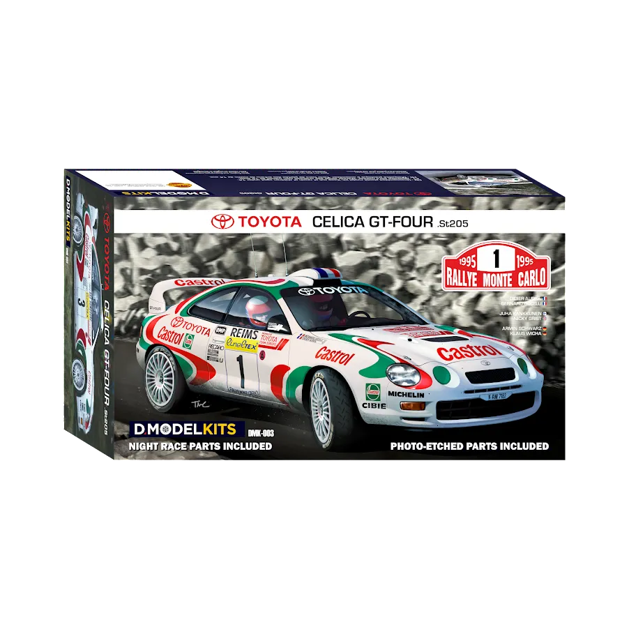 DMODELKITS Toyota Celica GT-Four ST205 stavebnice 1/24 Monte Carlo