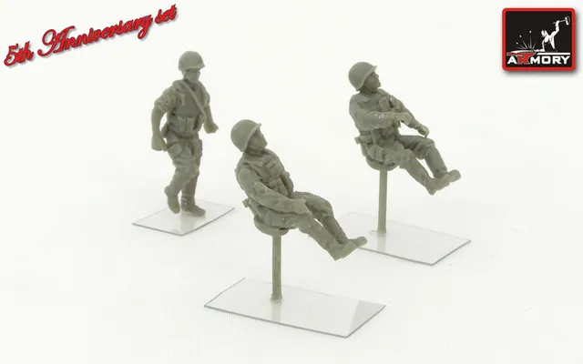 Armory Models ZU-23-2 Rogatka posádka 1/72 sovětská