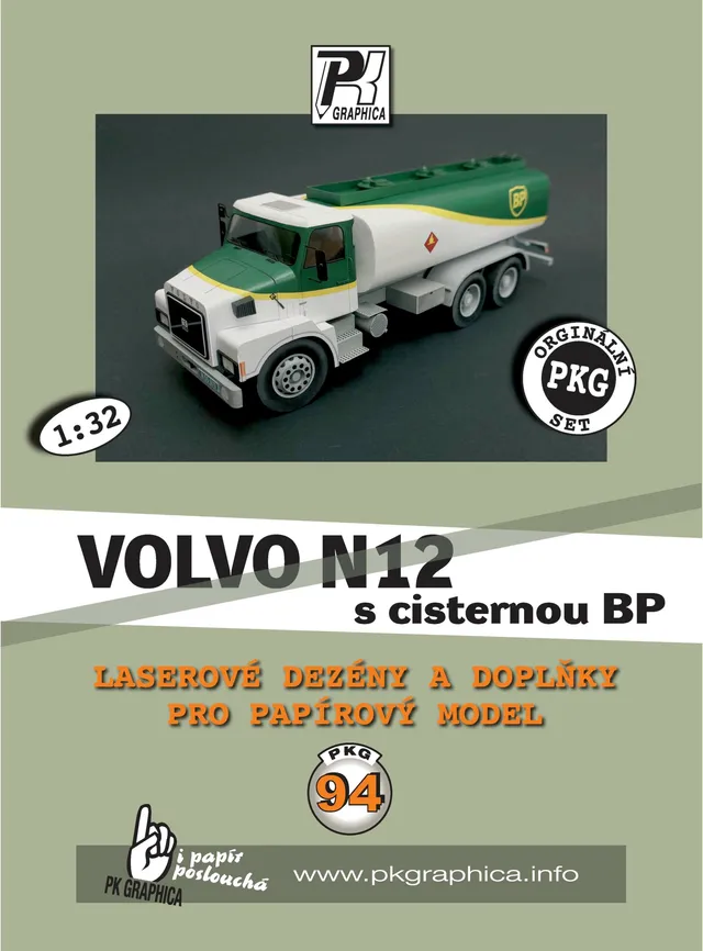 PK Graphica Laser 94 Volvo N12 BP laserové doplňky