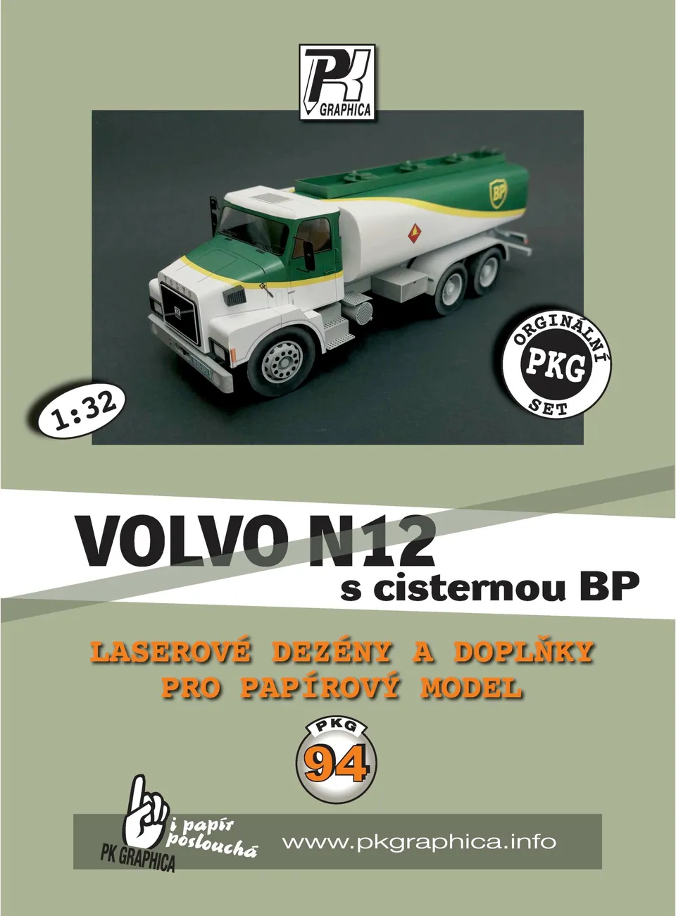 PK Graphica Laser 94 Volvo N12 BP laserové doplňky