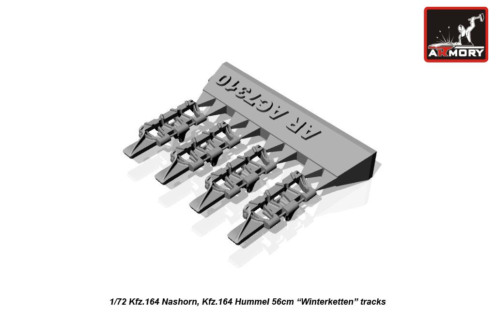 Armory Models Pz.III Winterketten pásy 1/72 široké