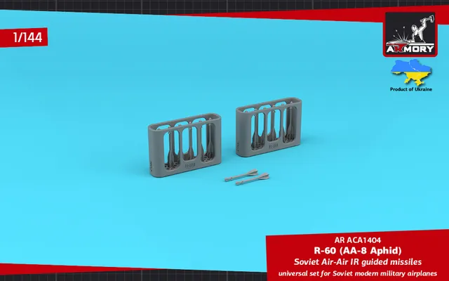 Armory Models 1/144 R-60 AA-8 řízené střely 12 ks