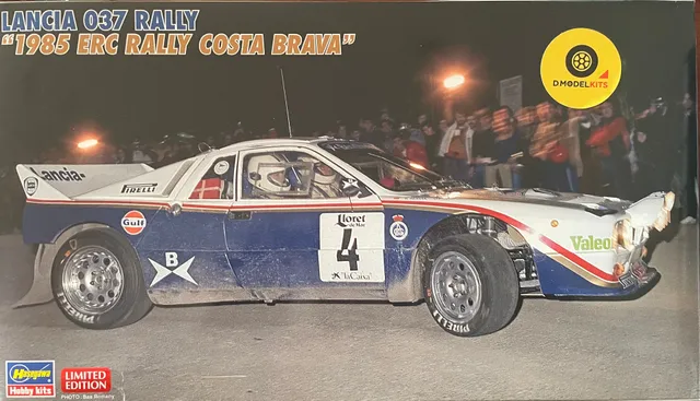 Hasegawa Lancia 037 Rally stavebnice 1/24 Costa Brava 1985