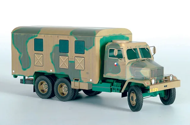PK Graphica Praga V3S Záliv 1991 papírový model chemici