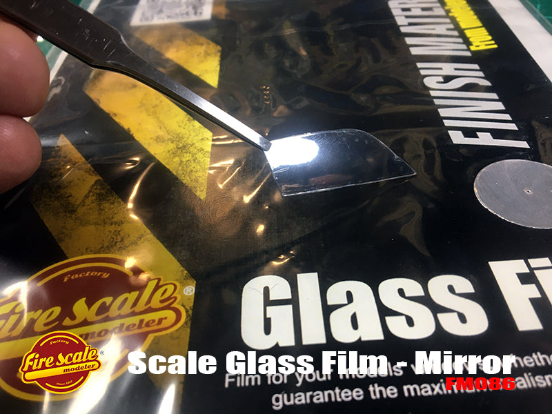 Fire Scale Modeler fólie na skla zrcadlová A5