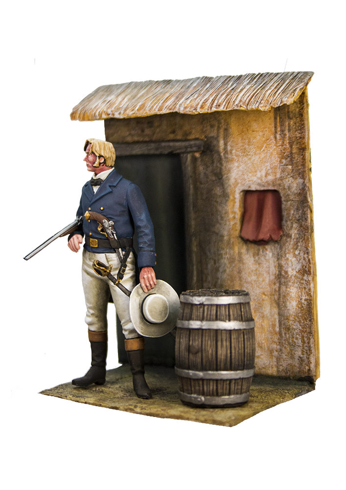 Olimp Models William B. Travis Alamo 1835 busta