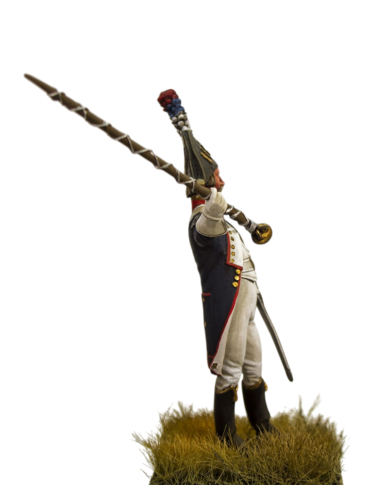 Olimp Models Major Drum France 1800 figurka bubeník
