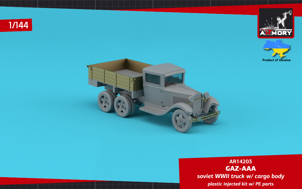 Armory Models GAZ-AAA 1/144 model nákladního auta