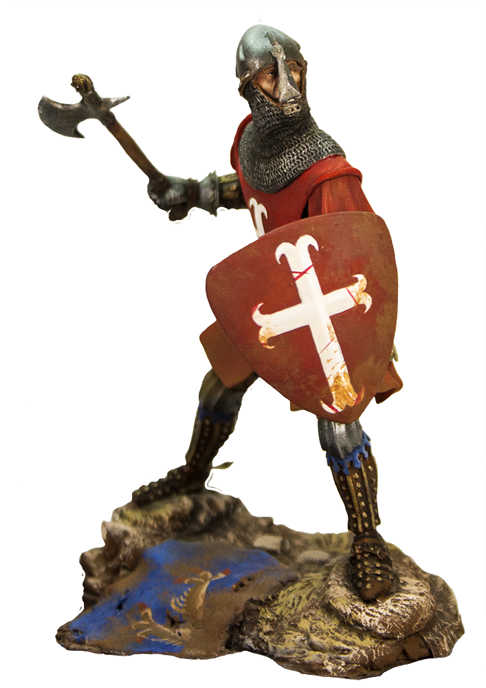 Olimp Models Thomas de Septfontaines figurka 3 verze hlav