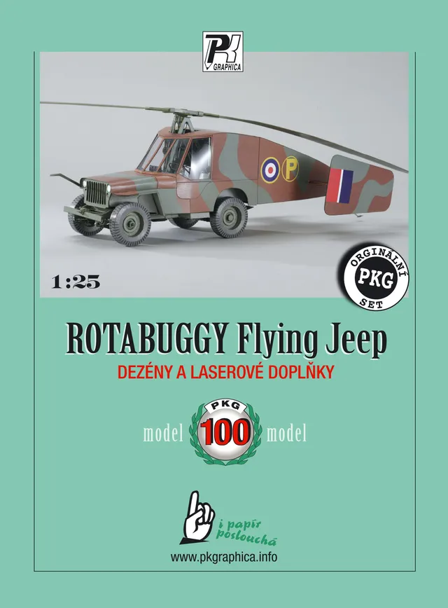 PK Graphica L100 dezény a laserové doplňky pro PKG 100
