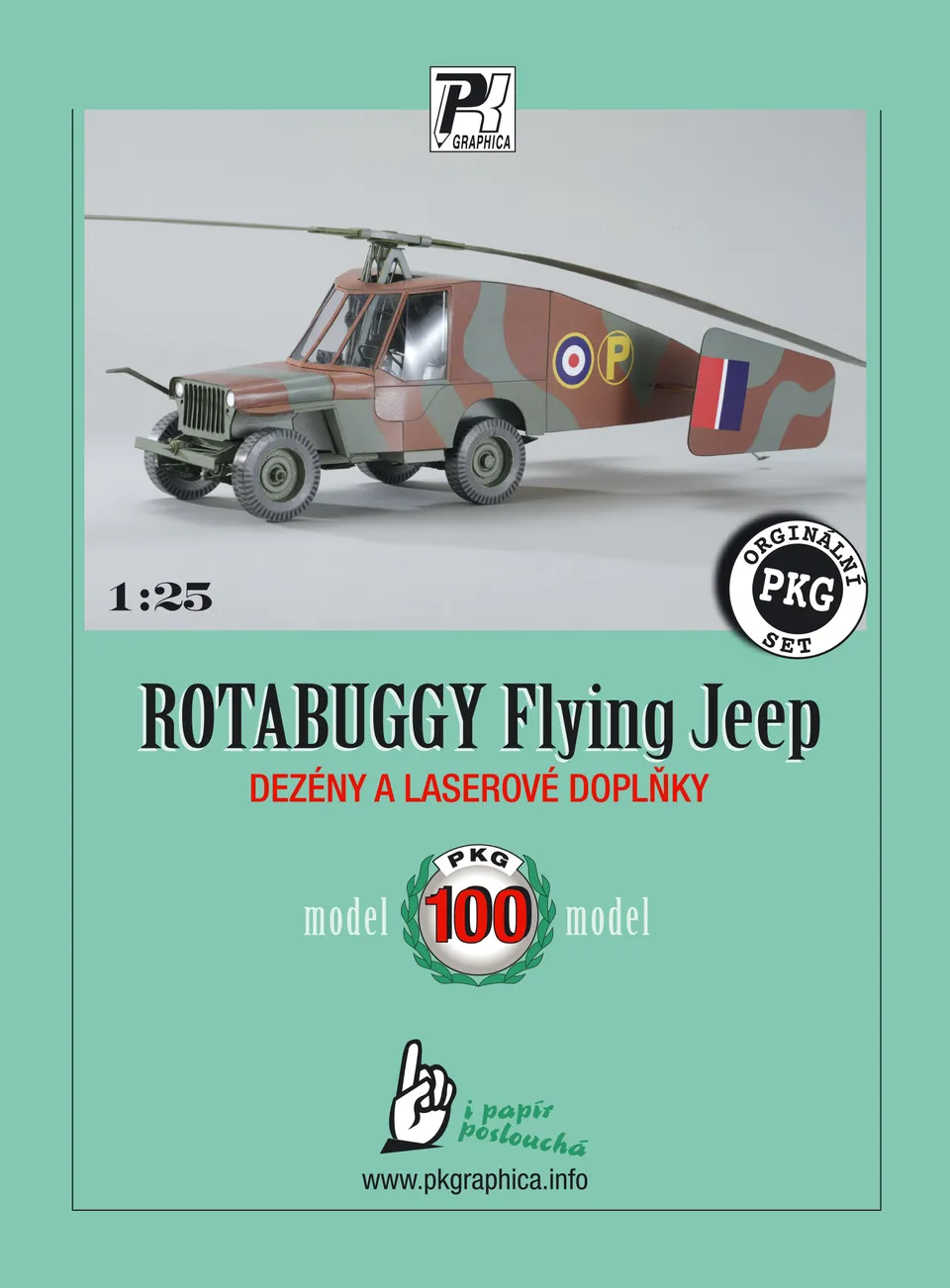 PK Graphica L100 dezény a laserové doplňky pro PKG 100