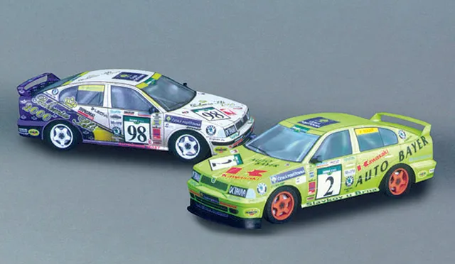 PK Graphica Škoda Octavia Cup papírový model závodní