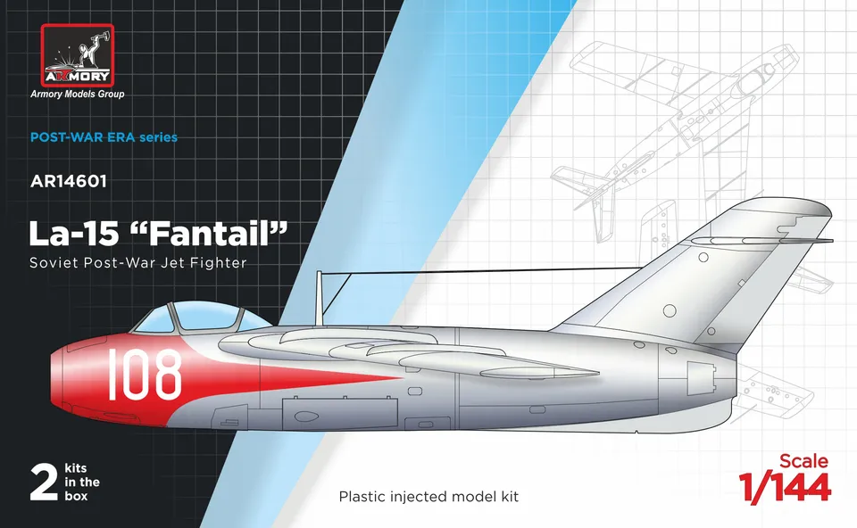 Armory Models La-15 model letadla 1/144 Fantail