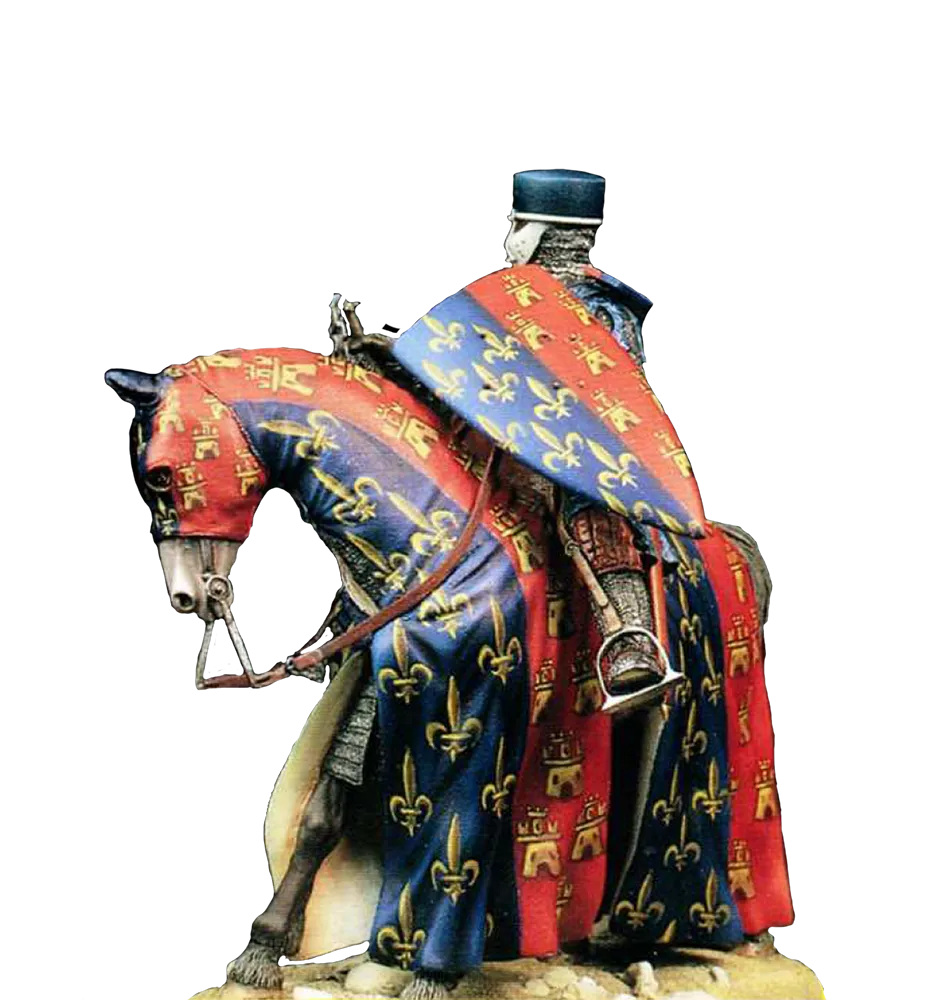 Olimp Models Alphonse de Poitiers 1250 figurka 54 mm