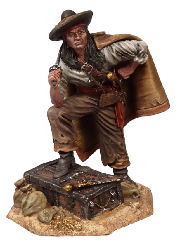Olimp Models Buccaneer Caribbean 1660 historická figurka