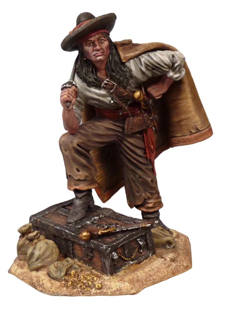 Olimp Models Buccaneer Caribbean 1660 historická figurka