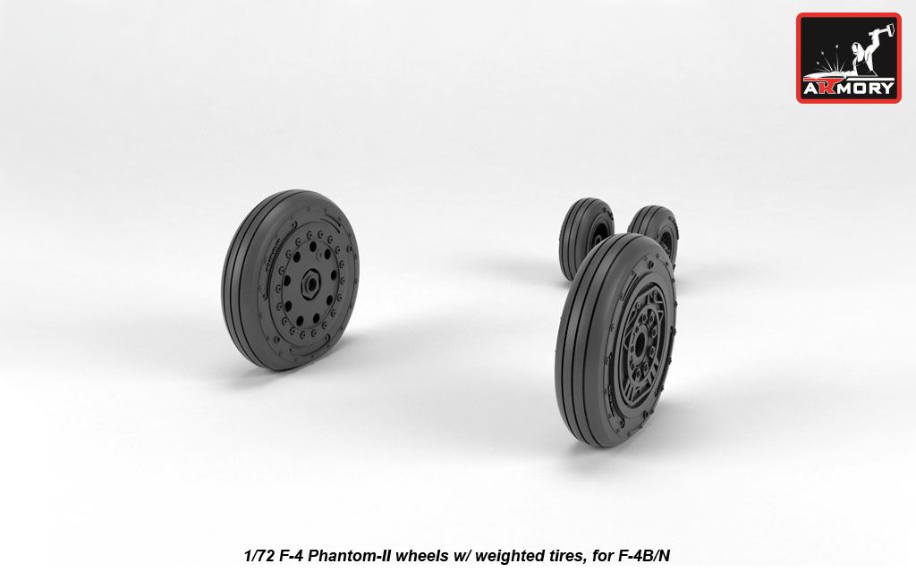 Armory Models F-4 Phantom II kola 1/72 raná