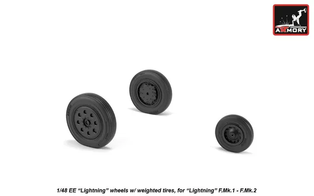 Armory Models 1/48 EE Lightning kola raná