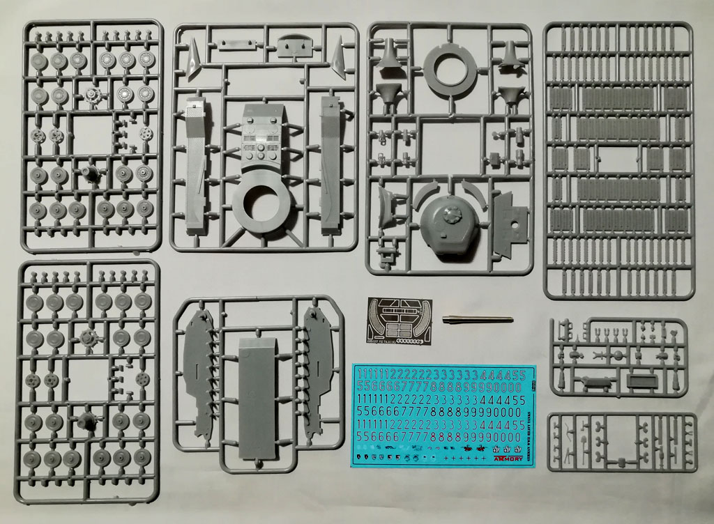 Armory Models VK 72.01(K) resinový model 1/72 prototyp