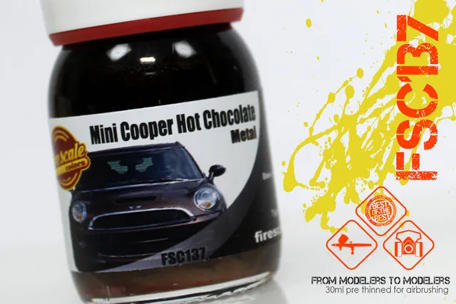 Fire Scale Colors Mini Cooper Hot Chocolate barva 30 ml