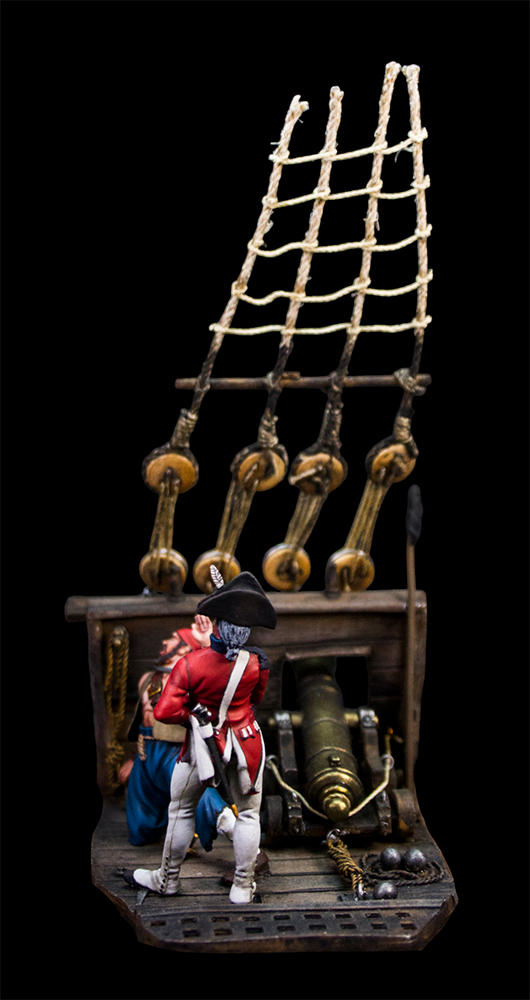 Olimp Models Jamaica vzpoura námořnictva 1792 busta