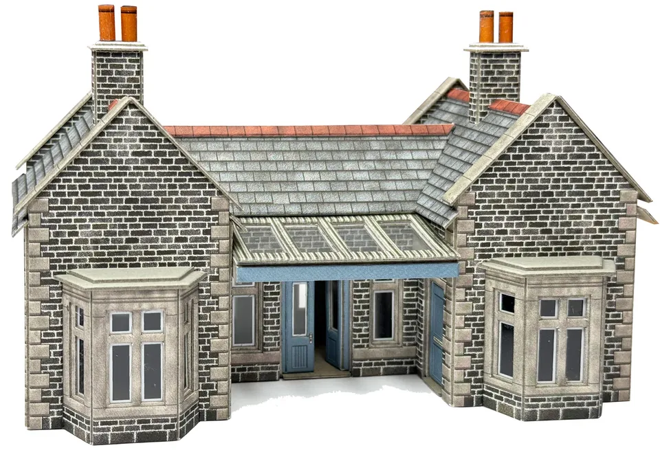 Metcalfe PO315 Little Cardleywick Station stavebnice 00