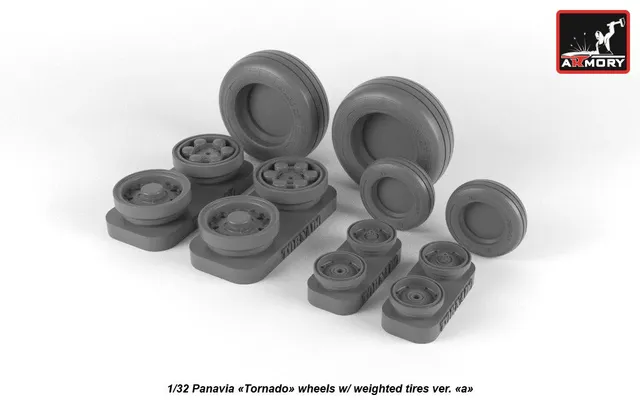 Armory Models Panavia Tornado 1/32 resinová kola typ A