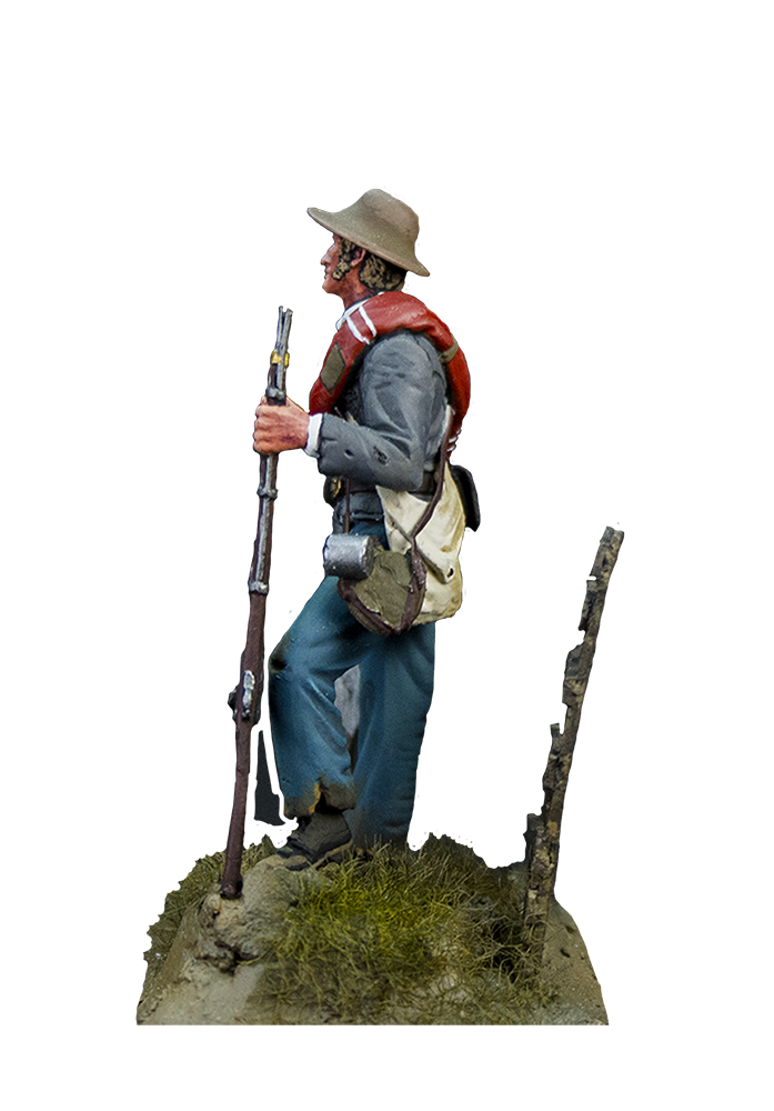 Olimp Models Pěšák Konfederace CSA 1864 figurka