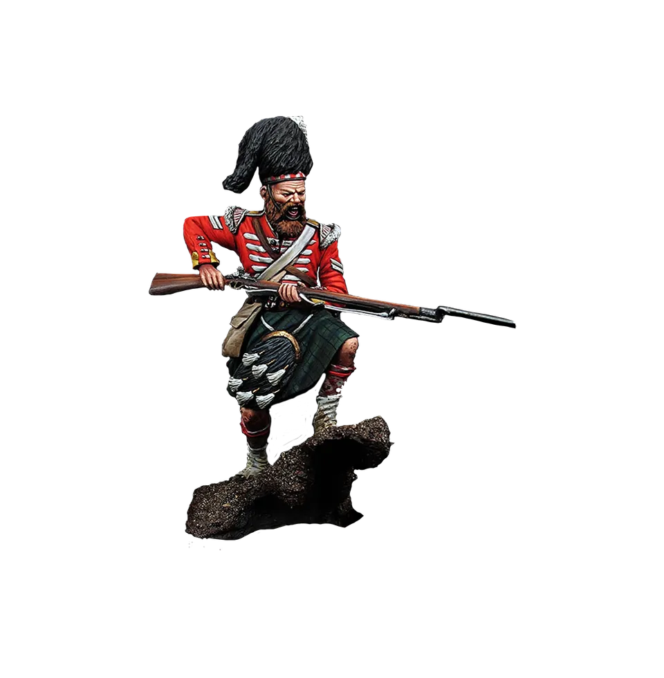 Olimp Models Corporal 93th Highlander figurka vojáka