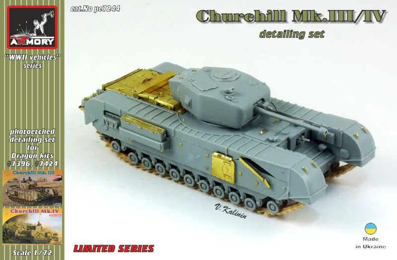 Armory Models Churchill Mk.III/IV 1/72 detailingová sada