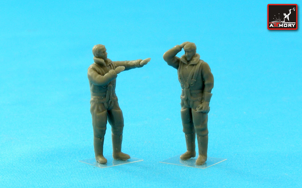 Armory Models RAF crew figurky 1/72 Flight Stories