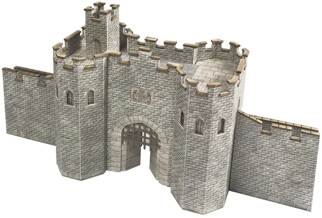 Metcalfe PN191 Castle Gatehouse kartonová stavebnice N