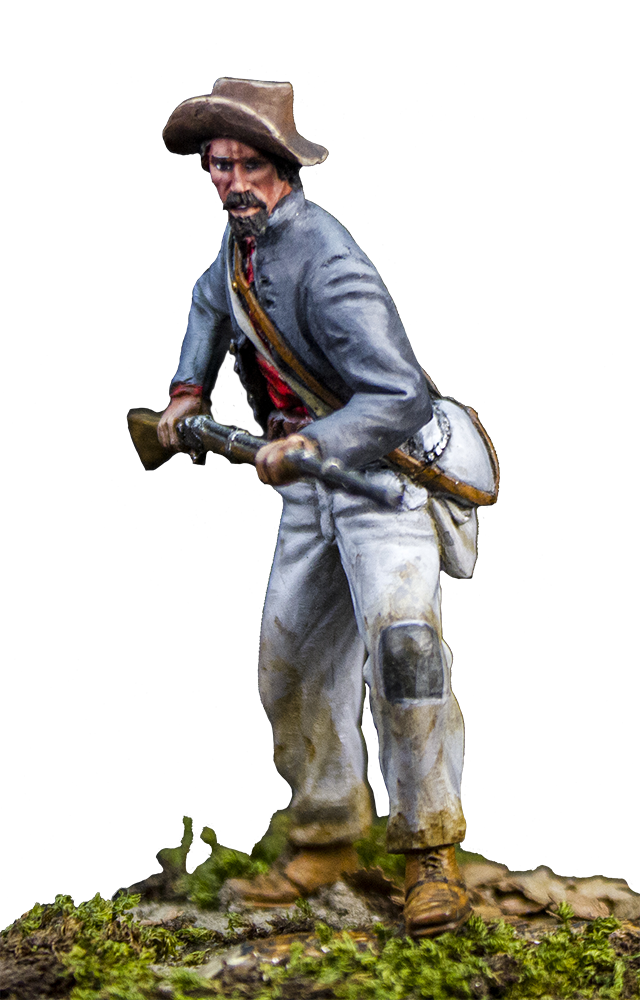 Olimp Models Confederate Soldier 1863 figurka pěchota