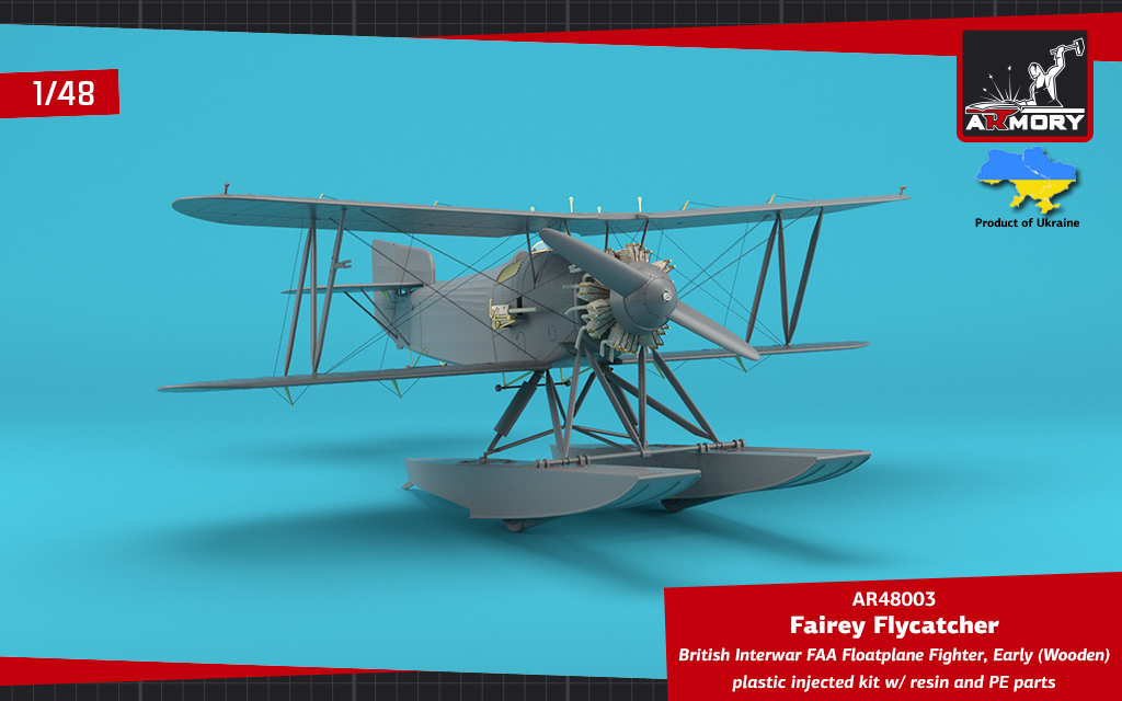 Armory Models Fairey Flycatcher 1/48 plovákový