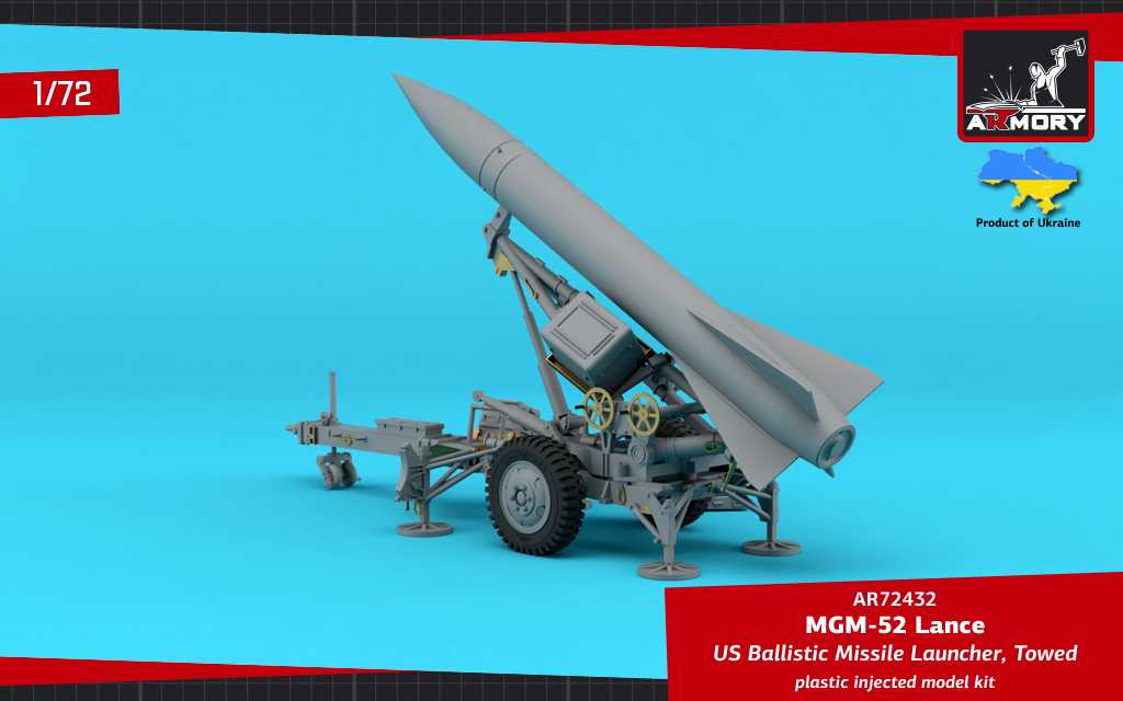 Armory Models MGM-52 Lance model rakety 1/72