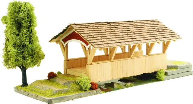 Domus Kits Puente 4 model mostu keramická stavebnice