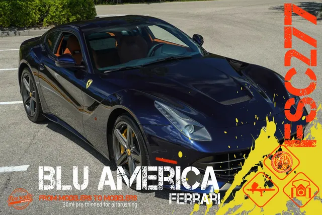 DMODELKITS Fire Scale Blu America Ferrari barva 30 ml matná