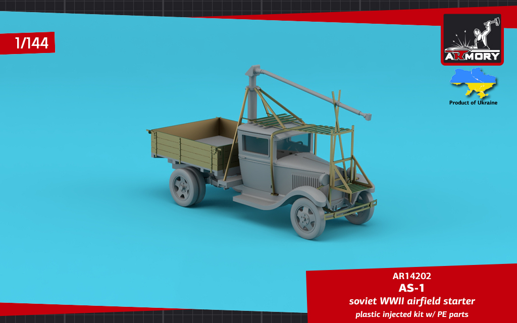 Armory Models AS-1 startér GAZ-AA stavebnice 1/144